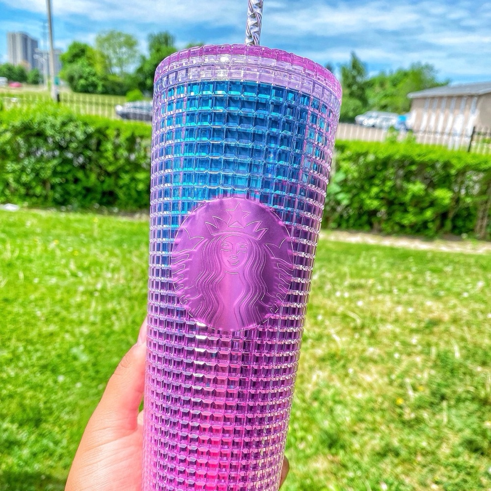 Starbucks Iridescent Pink and Blue  Tumbler